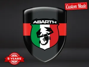 Fiat Abarth Emblema Auto Rendimiento Máximo Estilo Max Duradero
